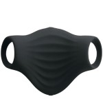 ROCKS-OFF - VIBRATORE FLESSIBILE PALM BLACK MASTURBATOR